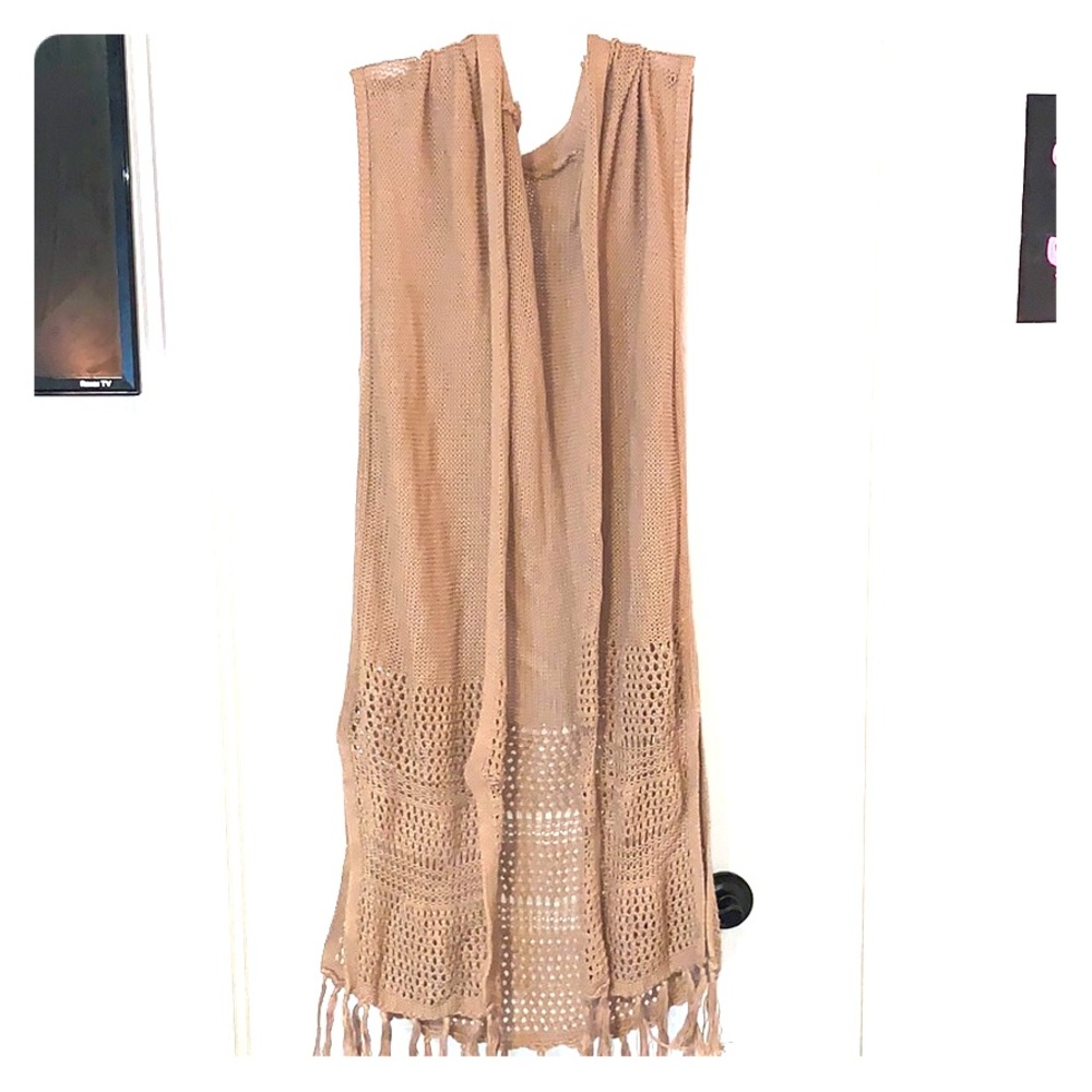 Old navy sleeveless knit cardigan